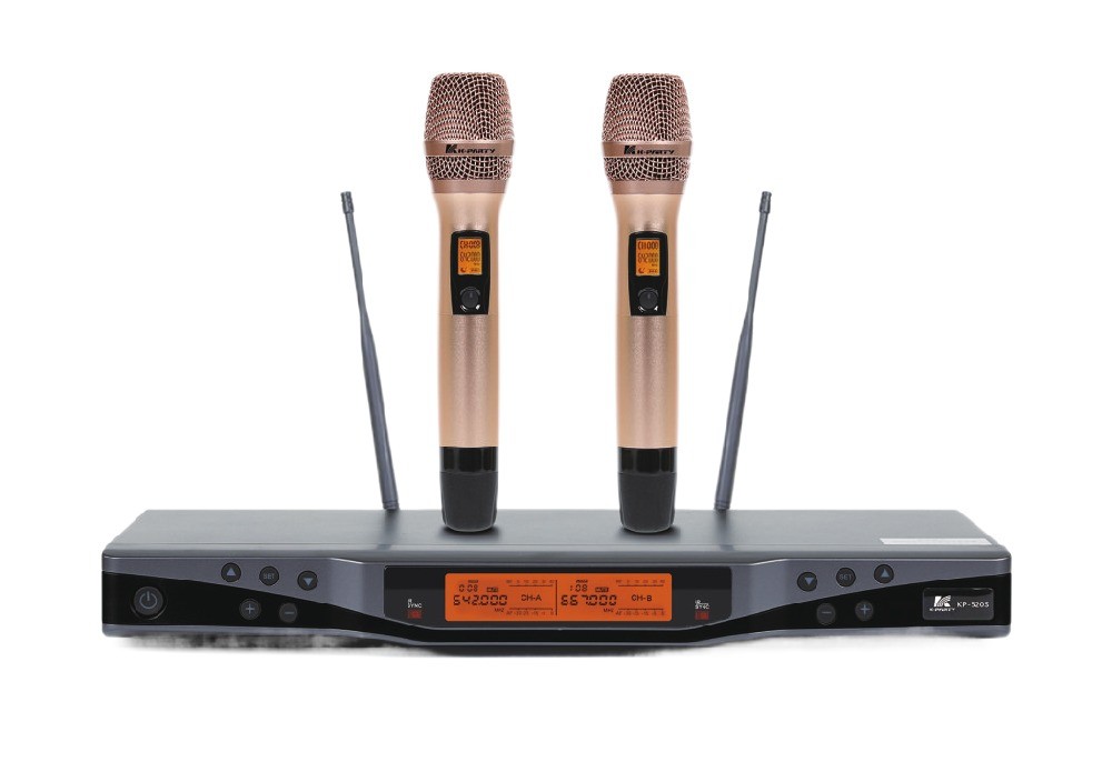 KP-520S プロワイヤレスマイク UHFバンドチャンネル間隔250KHz