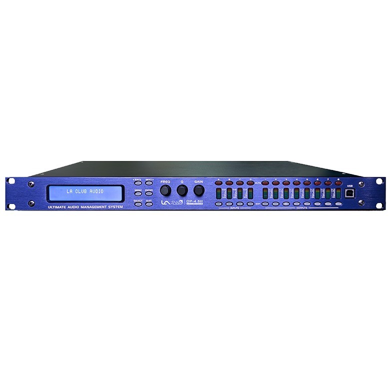 DP4.8II 15セグメント PEQ サウンドサウンドプロセッサ 4 Way 3 Way 電子バランス